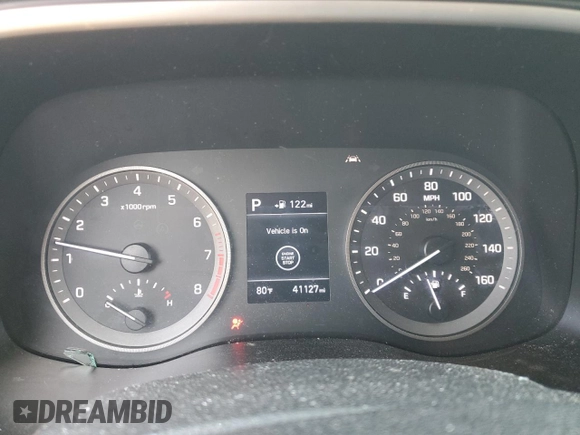 2020 Hyundai Tucson Ultimate with VIN KM8J3CALXLU131676, listed as a Copart auction lot 63118485 with 41,127 mi miles and Salvage title. Bid and sale history available at DreamBid. Image 9.