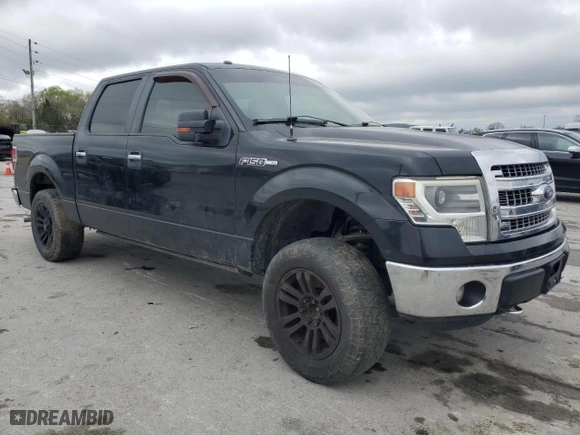 2014 Ford F-150 XL with VIN 1FTFW1EF7EKG56994, listed as a Copart auction lot 51867175 with 286,789 mi miles and Clean Title. Bid and sale history available at carsss.com. Image 4.