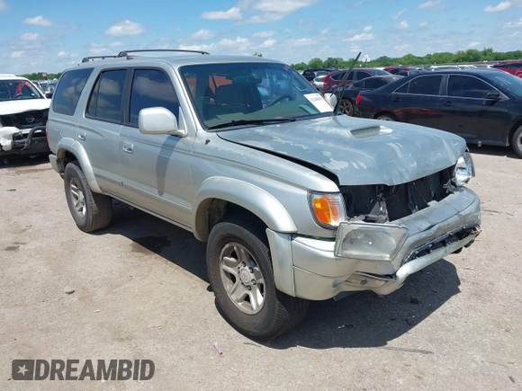 2000 Toyota 4Runner SR5 z VIN JT3GN86R8Y0158722, wystawiony jako IAAI lot #42200093 z przebiegiem 226 949 mil mil oraz . Historia ofert i sprzedaży dostępna na DreamBid. Obrazek 1.