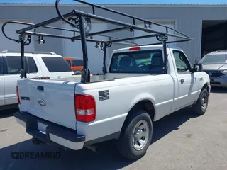 2010 Ford Ranger XL with VIN 1FTKR1AD1APA38223, listed as a IAAI auction lot 42079450 with 144,011 mi miles. Bid and sale history available at carsss.com. Image 4.