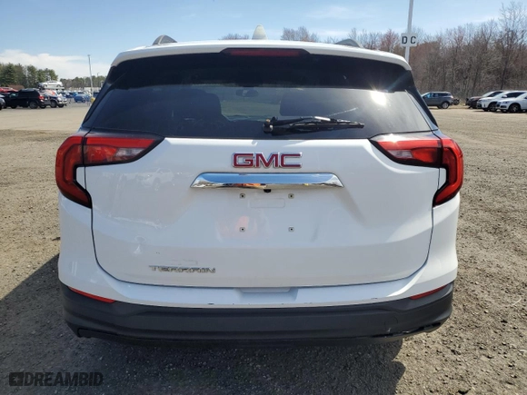 2020 GMC Terrain SLE with VIN 3GKALMEV8LL108210, listed as a Copart auction lot 53311865 with 216,100 mi miles and Clean Title. Bid and sale history available at carsss.com. Image 6.