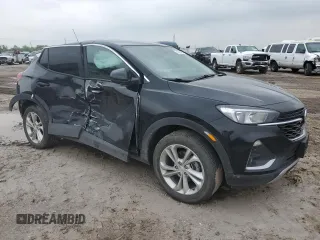 2023 Buick Encore GX Preferred with VIN KL4MMCSL4PB158901, listed as a Copart auction lot 50545385 with 24,821 mi miles and Salvage title. Bid and sale history available at DreamBid. Image 4.