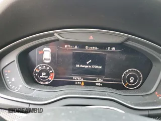 2018 Audi SQ5 Premium Plus with VIN WA1A4AFY8J2205867, listed as a Copart auction lot 56395553 with 74,787 mi miles. Bid and sale history available at carsss.com. Image 9.