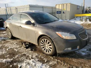 2011 Buick Regal CXL RL4 with VIN W04GS5ECXB1007019, listed as a Copart auction lot 45135225 with 160,820 mi miles and Salvage title. Bid and sale history available at DreamBid. Image 4.