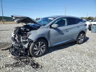 2021 Nissan Murano SL with VIN 5N1AZ2CS1MC116665, listed as a Copart auction lot 89251285 with 74,249 mi miles and Salvage Title. Bid and sale history available at DreamBid. Image 1.