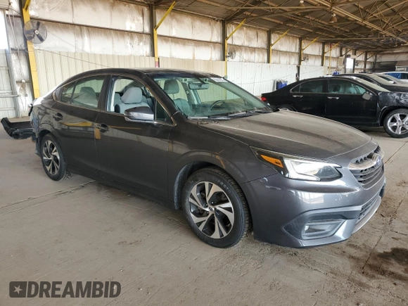 2020 Subaru Legacy Premium with VIN 4S3BWAC60L3010527, listed as a Copart auction lot 63814955 with 53,121 mi miles and Salvage title. Bid and sale history available at DreamBid. Image 4.