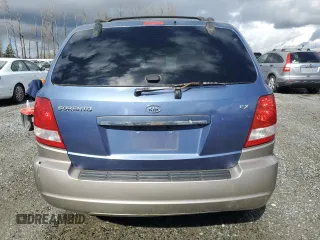 2005 Kia Sorento LX with VIN KNDJC733855450130, listed as a Copart auction lot 48967665 with 57,831 mi miles and Clean Title. Bid and sale history available at DreamBid. Image 6.