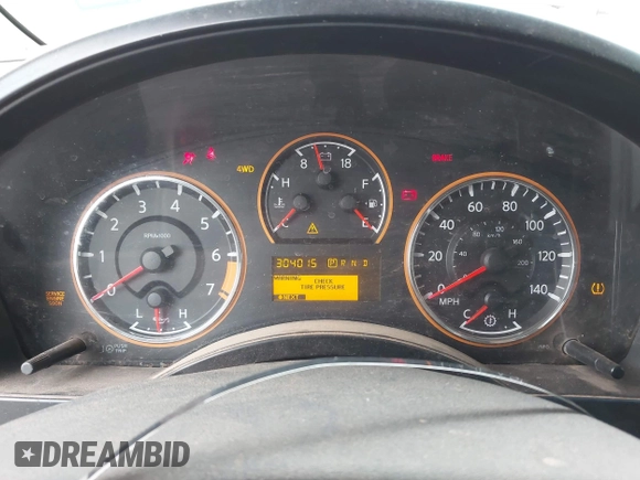 2011 Nissan Titan SL with VIN 1N6BA0ECXBN319286, listed as a IAAI auction lot 42072645 with 304,015 mi miles and . Bid and sale history available at DreamBid. Image 7.