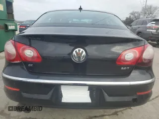 2011 Volkswagen CC Lux Plus with VIN WVWHN7AN9BE727280, listed as a Copart auction lot 85802354 with 128,245 mi miles and Clean Title. Bid and sale history available at carsss.com. Image 6.