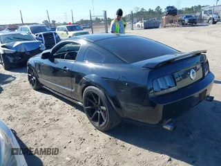 2007 Ford Mustang GT Deluxe with VIN 1ZVFT82H875263317, listed as a IAAI auction lot 41155196 with 69,631 mi miles and . Bid and sale history available at carsss.com. Image 3.