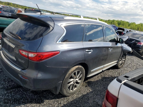 2014 Infiniti QX60 с VIN 5N1AL0MM4EC554829, выставлен на аукционе Copart как лот 52936825 с пробегом Не указан миль и Чистый • Clean title. История ставок и продаж доступна на DreamBid. Изображение 3.
