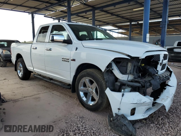 2014 Ram 1500 Express with VIN 1C6RR6FTXES384373, listed as a Copart auction lot 87754045 with 127,083 mi miles and Salvage title. Bid and sale history available at DreamBid. Image 4.