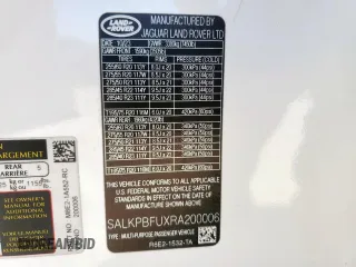 2024 Land Rover Range Rover SE z VIN SALKPBFUXRA200006, wystawiony jako Copart lot #56496285 z przebiegiem 29 459 mil mil oraz Szkoda całkowita • Salvage title. Historia ofert i sprzedaży dostępna na DreamBid. Obrazek 13.