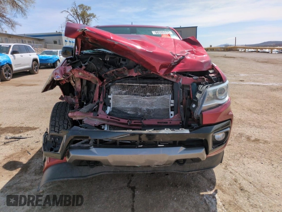 2021 Chevrolet Colorado 4WD Z71 with VIN 1GCGTDEN3M1294348, listed as a Copart auction lot 50336825 with 83,831 mi miles and Salvage title. Bid and sale history available at DreamBid. Image 5.