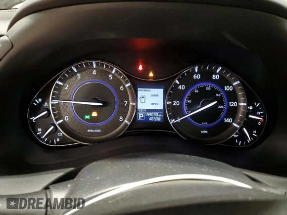 2016 Infiniti QX80 with VIN JN8AZ2NC2G9401262, listed as a Copart auction lot 58431295 with 199,030 mi miles and Non repairable. Bid and sale history available at DreamBid. Image 9.