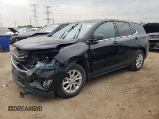 2018 Chevrolet Equinox LT with VIN 3GNAXJEV2JL100543, listed as a Copart auction lot 60306135 with 65,539 mi miles and Salvage title. Bid and sale history available at DreamBid. Image 1.