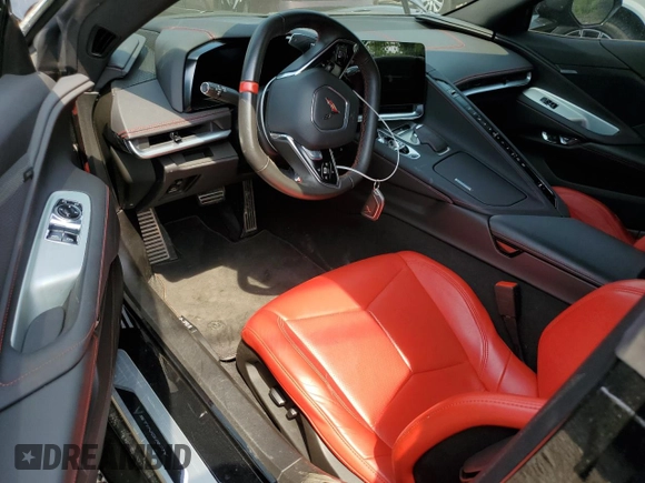 2022 Chevrolet Corvette 1LT с VIN 1G1YA2D46N5118906, выставлен на аукционе Copart как лот 59852094 с пробегом 29 923 миль миль и Списание • Salvage title. История ставок и продаж доступна на DreamBid. Изображение 8.