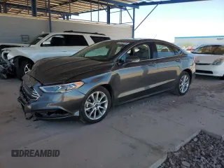2017 Ford Fusion SE z VIN 3FA6P0HD4HR341870, wystawiony jako Copart lot #57182415 z przebiegiem 86 670 mil mil oraz Szkoda całkowita • Salvage title. Historia ofert i sprzedaży dostępna na DreamBid. Obrazek 1.