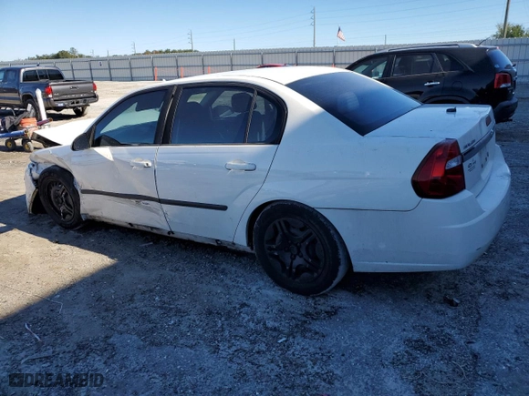 2005 Chevrolet Malibu with VIN 1G1ZS52825F198773, listed as a Copart auction lot 84797454 with 0 mi miles and Salvage Title. Bid and sale history available at carsss.com. Image 2.