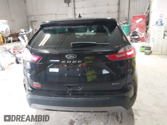 2021 Ford Edge SEL with VIN 2FMPK4J94MBA40692, listed as a IAAI auction lot 41869756 with 44,197 mi miles. Bid and sale history available at carsss.com. Image 16.