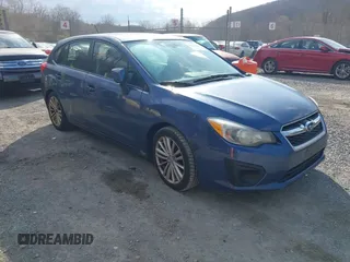 2012 Subaru Impreza Premium z VIN JF1GPAD6XCH212222, wystawiony jako IAAI lot #41899489 z przebiegiem 136 410 mil mil oraz . Historia ofert i sprzedaży dostępna na DreamBid. Obrazek 1.