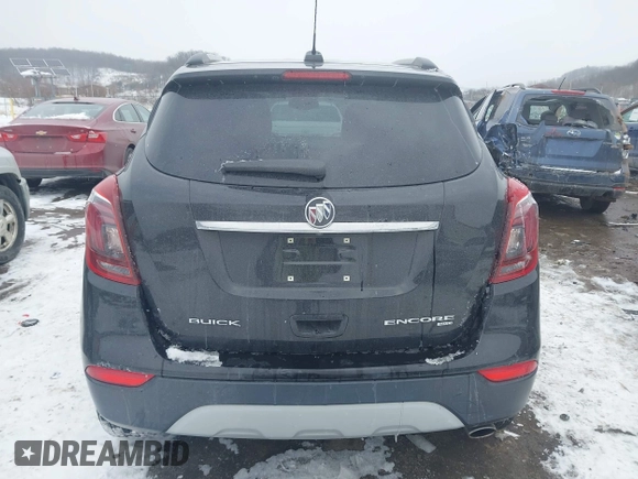 2018 Buick Encore Preferred with VIN KL4CJESB0JB543774, listed as a IAAI auction lot 41628957 with 64,141 mi miles. Bid and sale history available at carsss.com. Image 16.