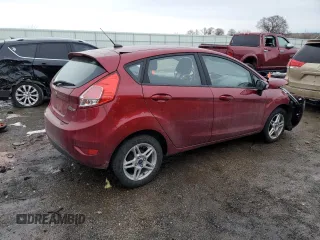 2017 Ford Fiesta SE with VIN 3FADP4EJ4HM169586, listed as a Copart auction lot 46549645 with 19,403 mi miles and Non Repairable. Bid and sale history available at DreamBid. Image 3.