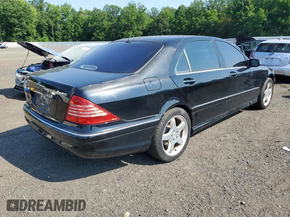 2003 Mercedes-Benz S 500 с VIN WDBNG84J63A328507, выставлен на аукционе Copart как лот 62529355 с пробегом 160 608 миль миль и Списание • Salvage title. История ставок и продаж доступна на DreamBid. Изображение 3.
