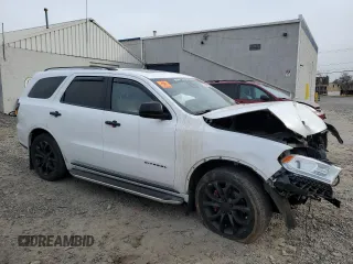 2016 Dodge Durango Citadel Anodized Platinum with VIN 1C4SDJET1GC373479, listed as a Copart auction lot 88504135 with 78,222 mi miles and Salvage title. Bid and sale history available at DreamBid. Image 4.