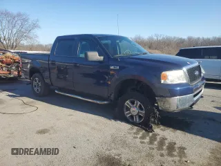2008 Ford F-150 XL with VIN 1FTRW14W28FC21683, listed as a Copart auction lot 88480885 with 202,540 mi miles and Salvage Title. Bid and sale history available at carsss.com. Image 4.