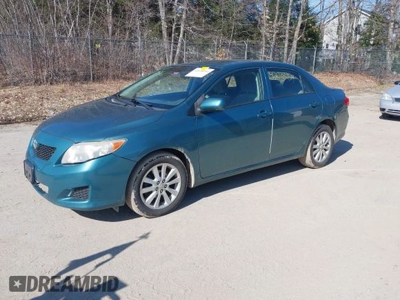 2009 Toyota Corolla with VIN JTDBL40E299037014, listed as a IAAI auction lot 42078954 with 86,559 mi miles. Bid and sale history available at carsss.com. Image 2.