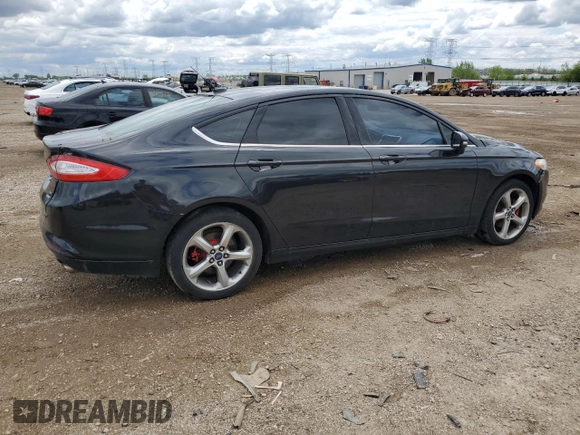2013 Ford Fusion SE with VIN 3FA6P0HR2DR339606, listed as a Copart auction lot 57692505 with 192,753 mi miles and Salvage title. Bid and sale history available at DreamBid. Image 3.