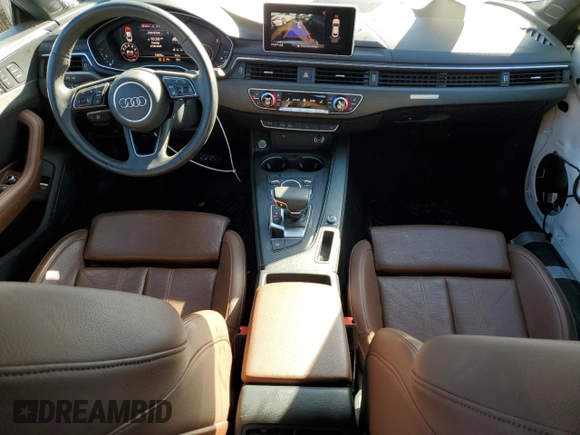 2019 Audi A5 Sportback Premium Plus с VIN WAUENCF56KA077381, выставлен на аукционе Copart как лот 46452555 с пробегом 52 856 миль миль и Списание • Salvage title. История ставок и продаж доступна на DreamBid. Изображение 8.