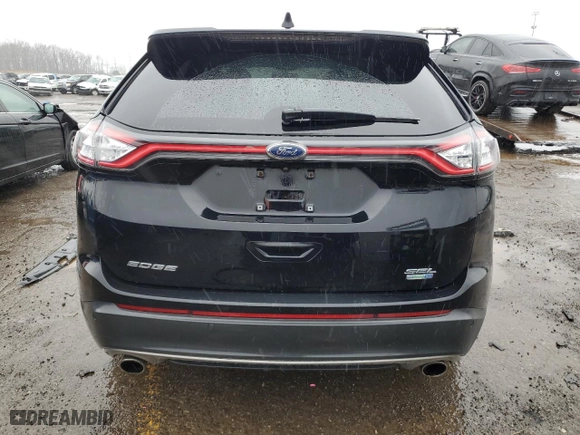 2018 Ford Edge SEL with VIN 2FMPK4J99JBB67823, listed as a Copart auction lot 51458255 with 111,413 mi miles and Clean Title. Bid and sale history available at carsss.com. Image 6.