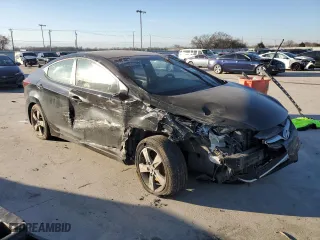 2011 Hyundai Elantra Ltd with VIN KMHDH4AE8BU170626, listed as a Copart auction lot 45958765 with 173,423 mi miles and Salvage Title. Bid and sale history available at carsss.com. Image 4.