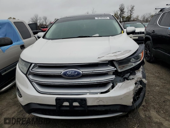 2018 Ford Edge Titanium with VIN 2FMPK4K89JBC21868, listed as a Copart auction lot 78183404 with 86,152 mi miles and Salvage Title. Bid and sale history available at carsss.com. Image 5.