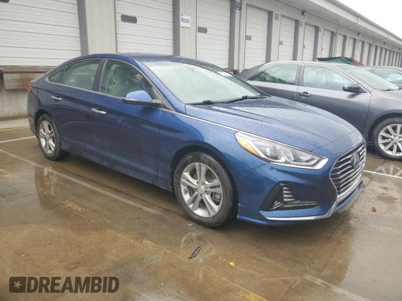 2018 Hyundai Sonata Sport with VIN 5NPE34AF0JH630743, listed as a Copart auction lot 51746945 with 83,077 mi miles and Salvage Title. Bid and sale history available at carsss.com. Image 4.