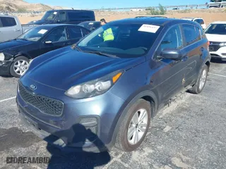 2018 Kia Sportage LX with VIN KNDPM3AC8J7336789, listed as a IAAI auction lot 41456435 with 75,128 mi miles. Bid and sale history available at carsss.com. Image 2.