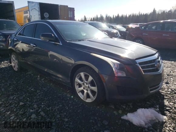 2014 Cadillac ATS Luxury AWD with VIN 1G6AH5RX4E0168731, listed as a Copart auction lot 51596255 with 141,471 mi miles and Salvage Title. Bid and sale history available at carsss.com. Image 4.