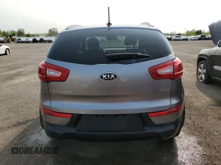 2011 Kia Sportage EX with VIN KNDPCCA27B7103675, listed as a Copart auction lot 58931955 with 259,718 mi miles and Salvage title. Bid and sale history available at DreamBid. Image 6.