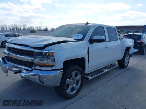 2017 Chevrolet Silverado 1500 LT with VIN 3GCPCREC6HG193694, listed as a IAAI auction lot 41787642 with 1 mi miles. Bid and sale history available at carsss.com. Image 2.