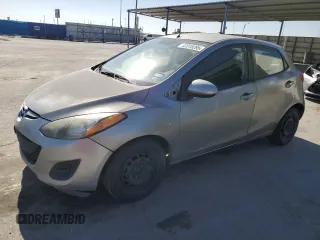2012 Mazda 2 Sport with VIN JM1DE1KZ6C0145410, listed as a Copart auction lot 42018295 with 221,007 mi miles and Salvage Title. Bid and sale history available at carsss.com. Image 1.