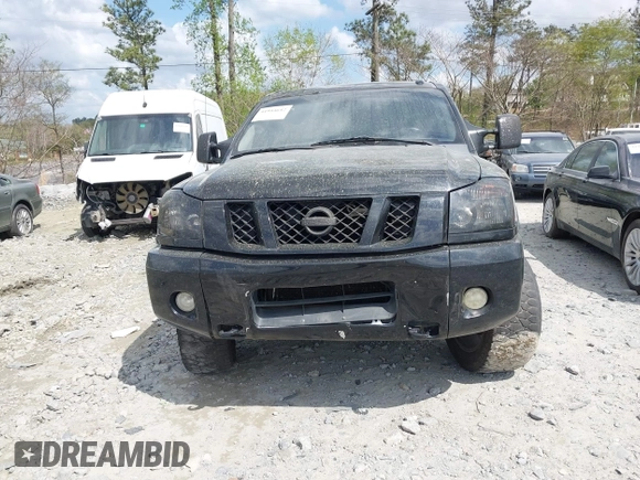 2009 Nissan Titan LE with VIN 1N6BA07D79N317253, listed as a IAAI auction lot 41944642 with 231,896 mi miles. Bid and sale history available at carsss.com. Image 12.