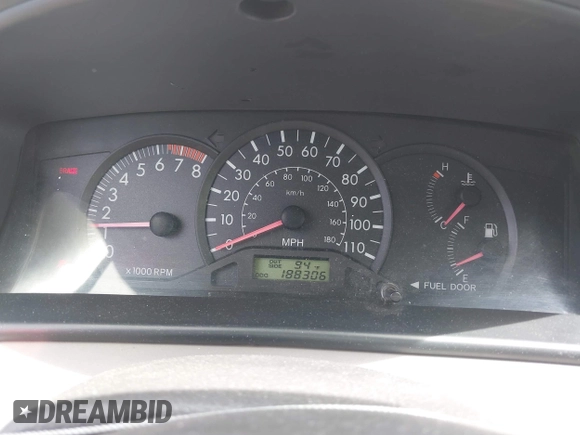 2006 Toyota Corolla CE with VIN 1NXBR32E56Z735675, listed as a IAAI auction lot 42669968 with 188,306 mi miles and . Bid and sale history available at DreamBid. Image 7.