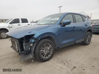2017 Mazda CX-5 Sport with VIN JM3KFBBL9H0216619, listed as a Copart auction lot 43549865 with 92,262 mi miles and Salvage Title. Bid and sale history available at carsss.com. Image 1.