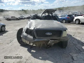 2006 Ford F-150 XLT with VIN 1FTRW14W36FB58008, listed as a Copart auction lot 75133074 with 0 mi miles and Salvage Title. Bid and sale history available at carsss.com. Image 5.