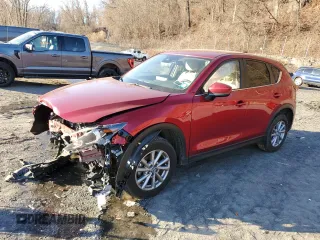 2023 Mazda CX-5 S Select with VIN JM3KFBBM1P0252294, listed as a Copart auction lot 84537504 with 27,206 mi miles and Salvage Title. Bid and sale history available at DreamBid. Image 1.