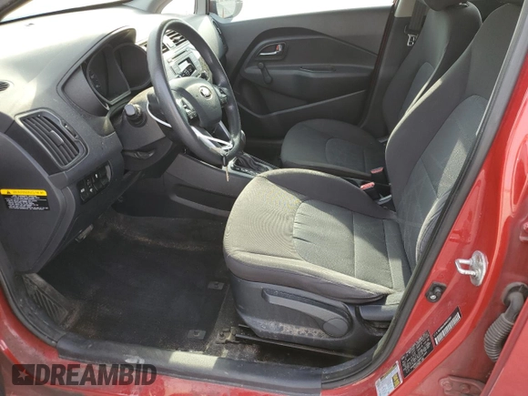 2017 Kia Rio LX z VIN KNADM4A38H6013560, wystawiony jako Copart lot #66905094 z przebiegiem 239 774 mil mil oraz Szkody całkowita. Historia ofert i sprzedaży dostępna na DreamBid. Obrazek 7.