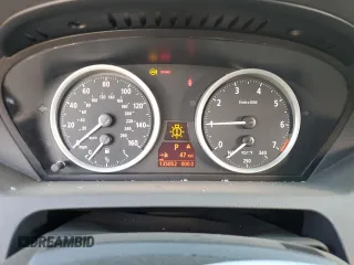2005 BMW 6 Series 645Ci with VIN WBAEK73445B327467, listed as a Copart auction lot 82339674 with 135,052 mi miles and Salvage Title. Bid and sale history available at carsss.com. Image 9.