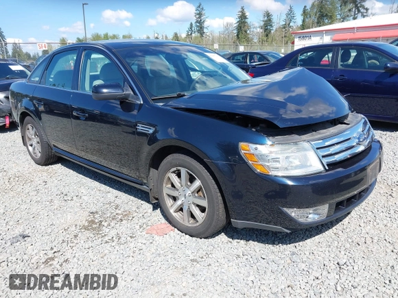 2008 Ford Taurus SEL with VIN 1FAHP24W98G140677, listed as a IAAI auction lot 42087217 with 151,693 mi miles. Bid and sale history available at carsss.com. Image 1.
